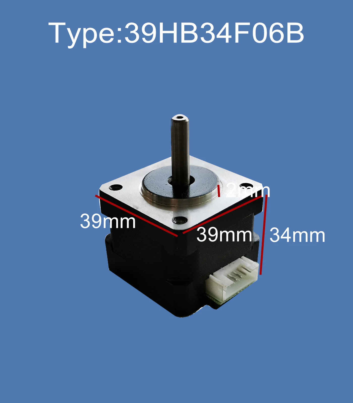 Профессиональный электродвигатель BOHONG высокоточный шаговый HM39 1 8 градусов ЧПУ гибридный Nema 15