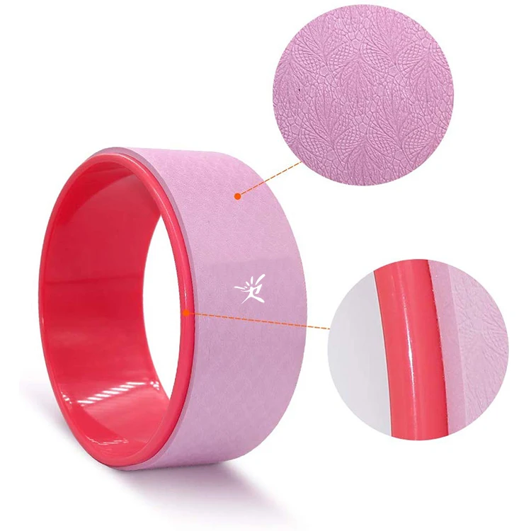 2024 logo Customized Yoga Wheel Yoga Roller Rad For Back Pain