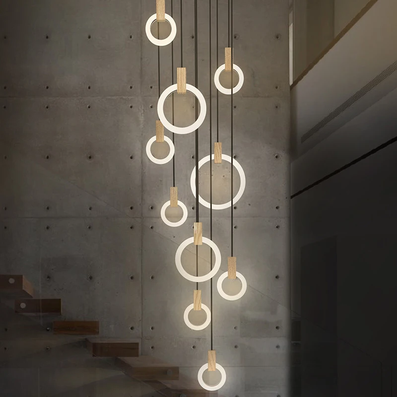 round acrylic  Modern Chandelier Pendant Light    dining Living room home lighting Chandelier