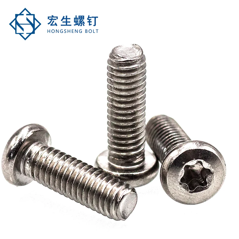 M3 Stainless steel, Torx Round Head with phillips slot bottom price and reliable quality, customization supported,machine screw