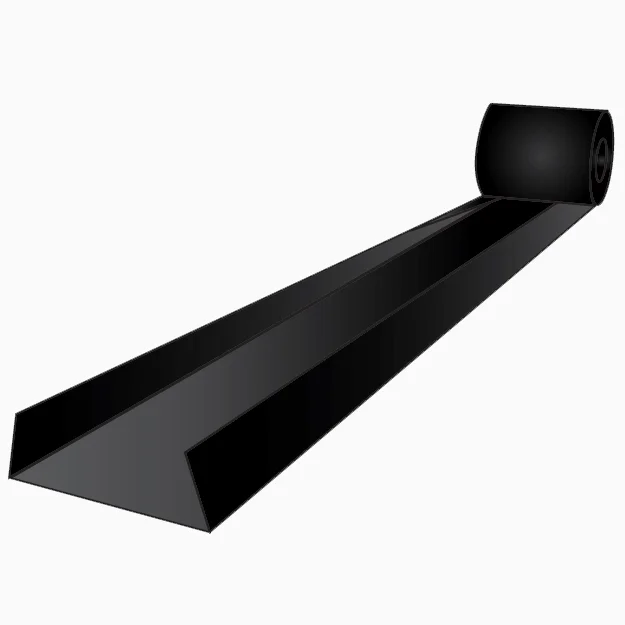 Horizontal trough system cocopeat grow gutter for hydroponics