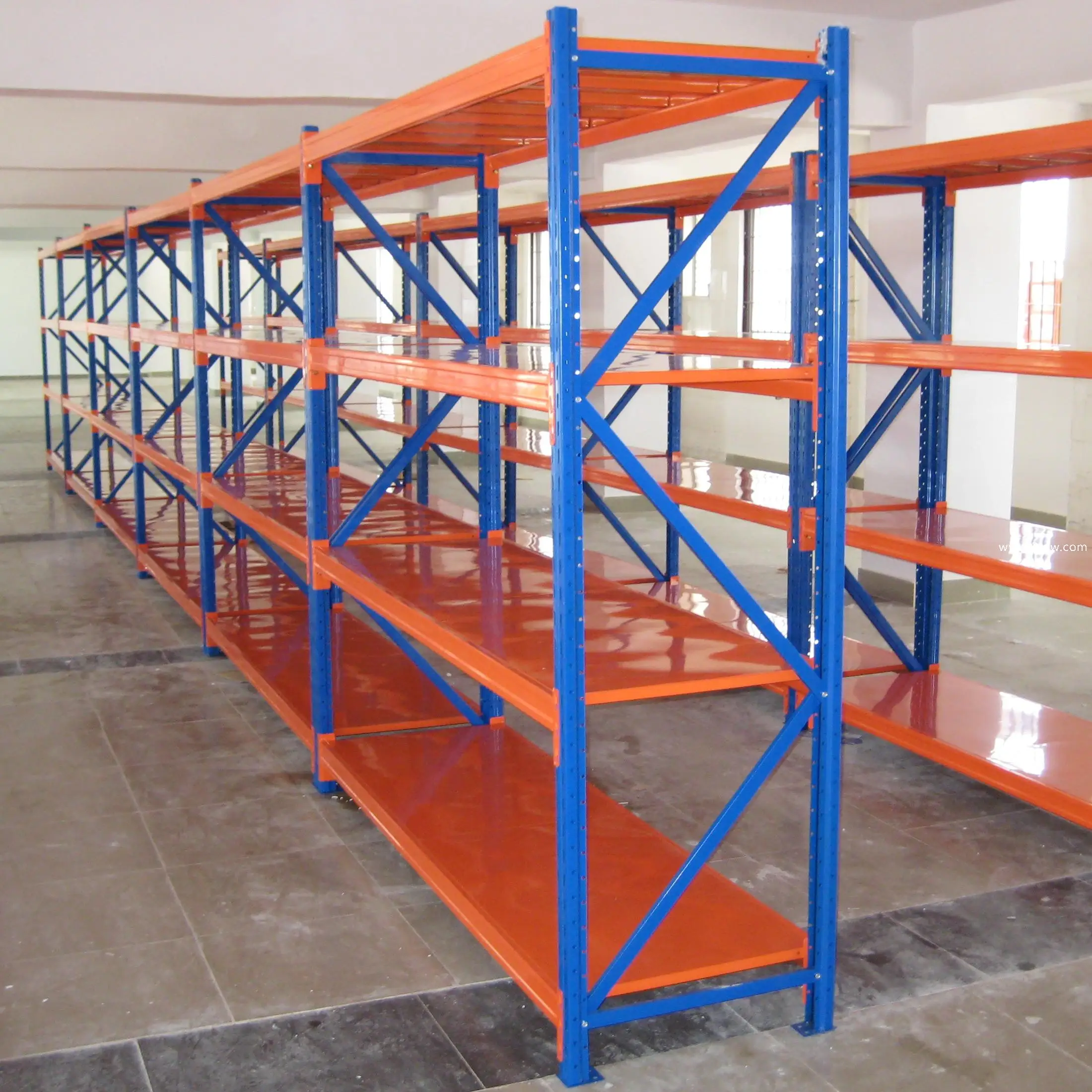 Warehouse Industrial Pallet Storage Shelf Multi Layer Slab Racking System Metal Shelving Stackable Pallet Rack