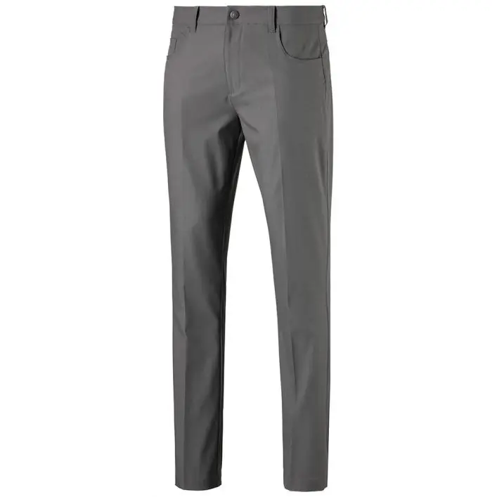 100%  Polyester Spandex  Wick Moisture Technical Fabrics Lighter Mens Stretch Waistband  5 Pocket Golf Pants