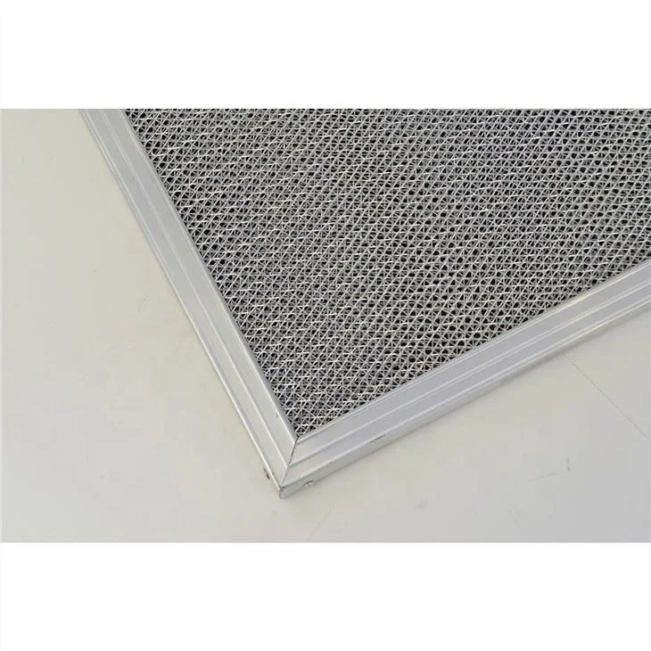 Iron Wire Mesh Filter Porous Stainless Steel Screen Mesh Grease Primary Filter Customized service For Industrial Furnace