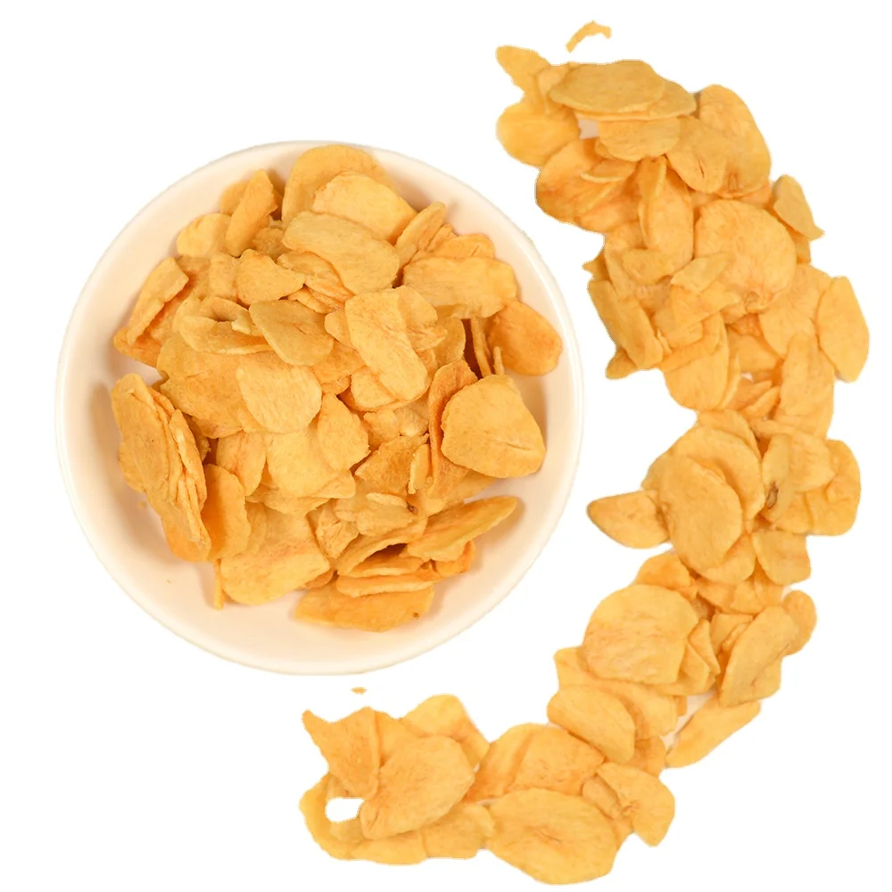 High Quality Wholesale Dried Slices Dehydrated Garlic Flakes For Kitchen Cooking