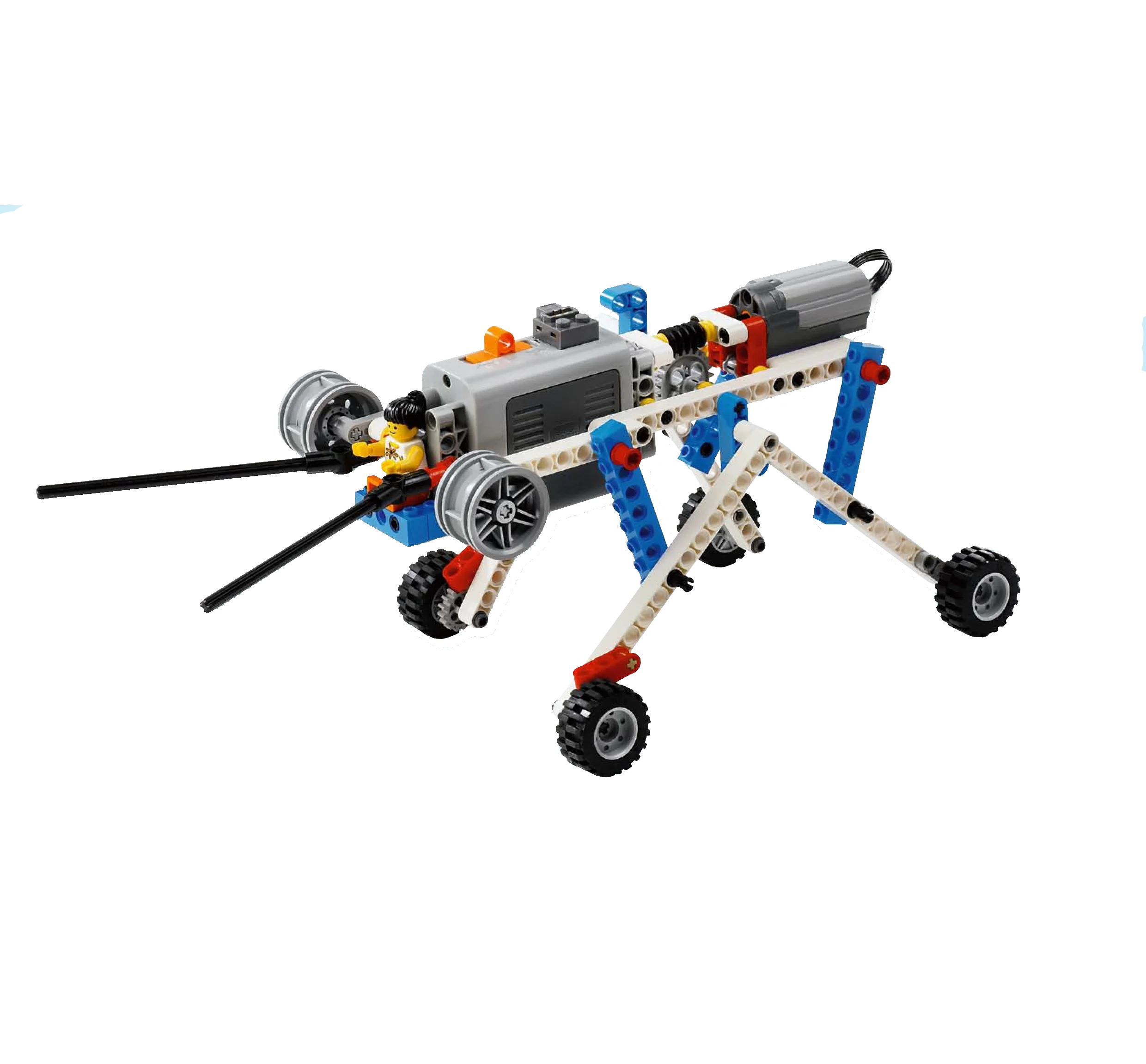 9686 High-Tech Parts Multi Technology MOC Parts Educational School Students Learning Building Blocks Power Function Set