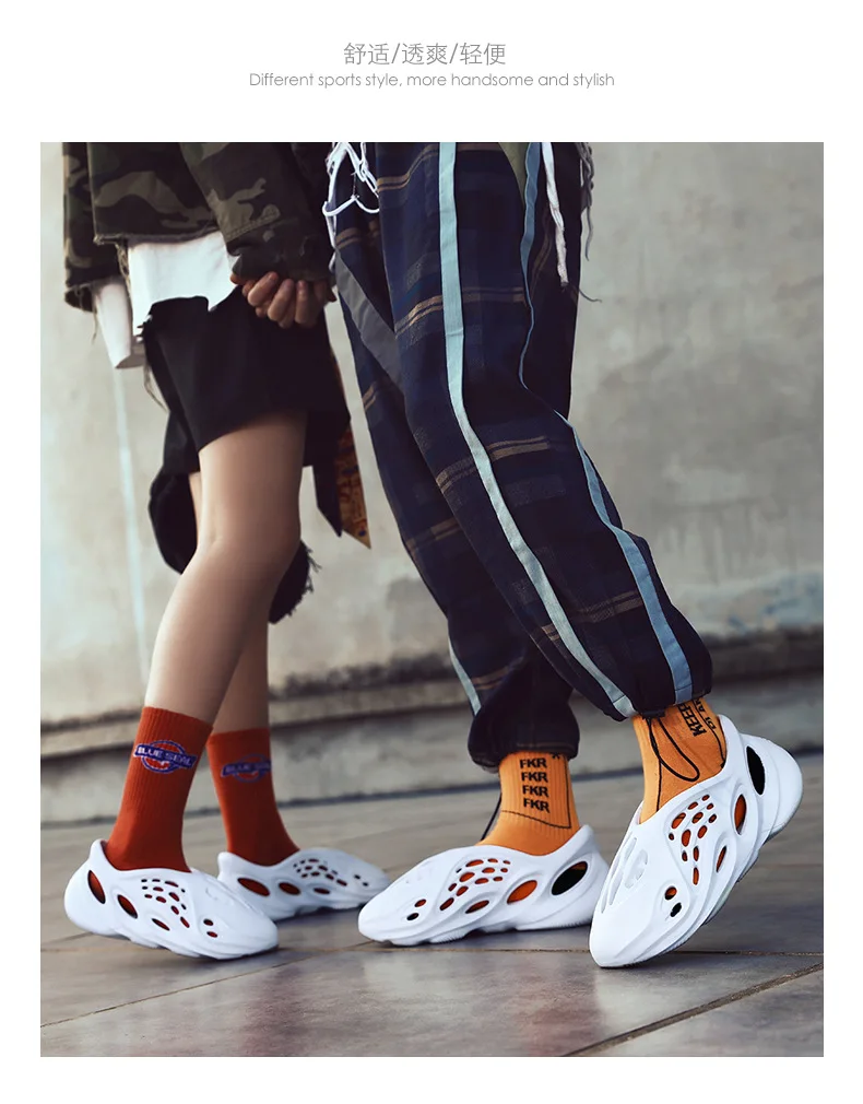 
New Arrival All Gender Unisex Breathable Toddler Kid Women Men Slippers Soft EVA Outdoor Hole Sandals Shoes Clog 