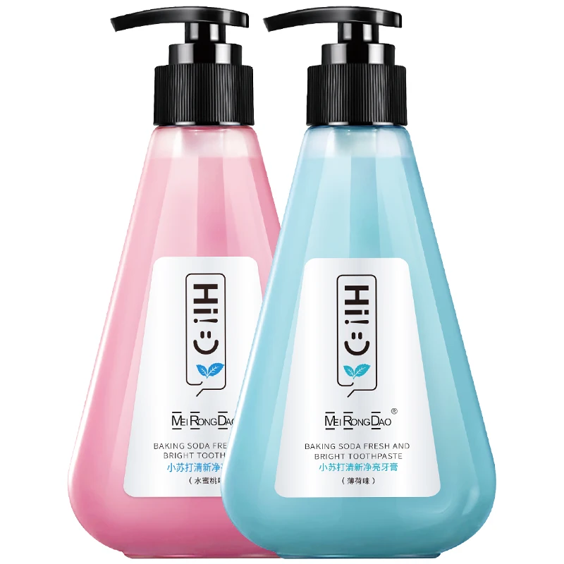 Wholesale Toothpaste Manufacturing Plant 220g Organic Plant Extraction Baking Soda Press Toothpaste