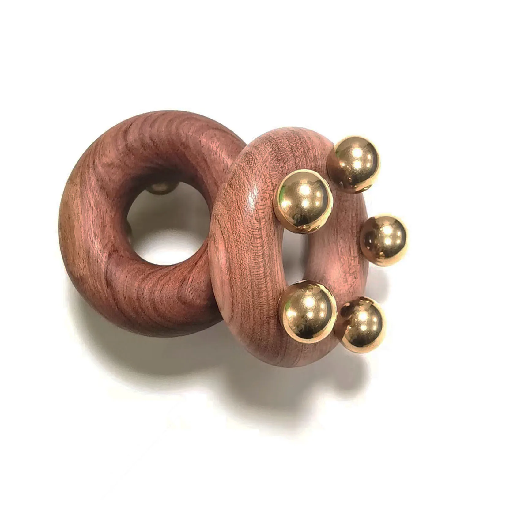 problem solving products massage the meridians to release pressure brass+wooden guasha head massage brush gua sha