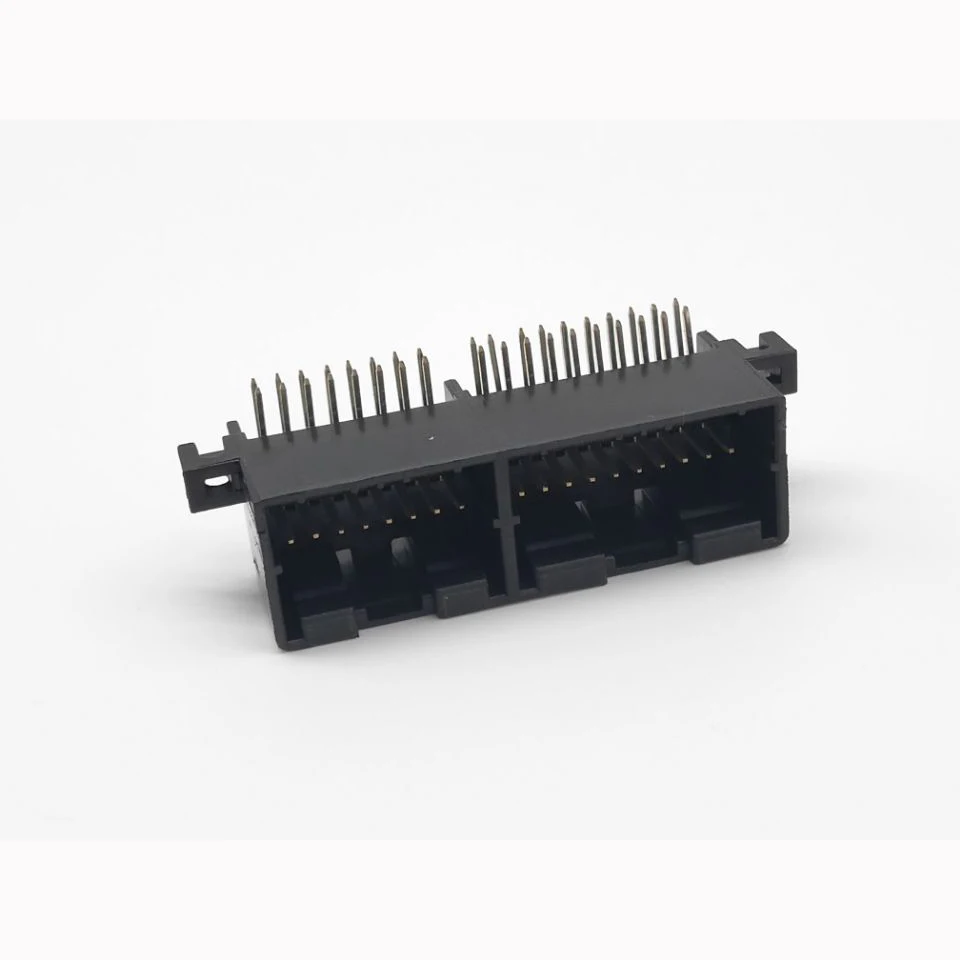 Коннектор PCB двухрядный 2 5 90 градусов автоматический разъем полуголово-позолоченный