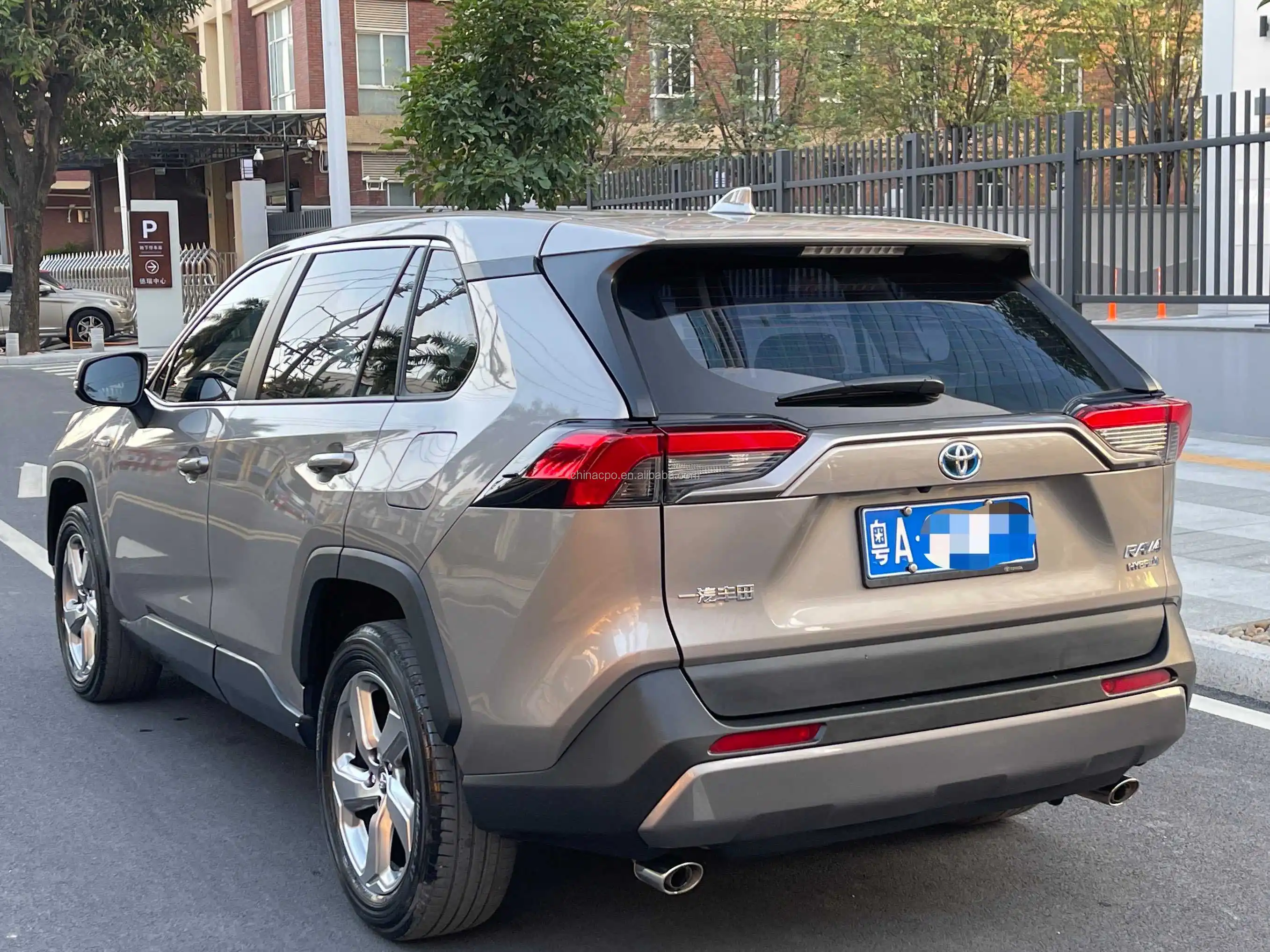 2021 Toyota RAV 4 rongfang двухмоторный E + флагман Pro 2.5L 4x4 гибридный внедорожник с ACC круиз-контролем темные Внутренние шины R18
