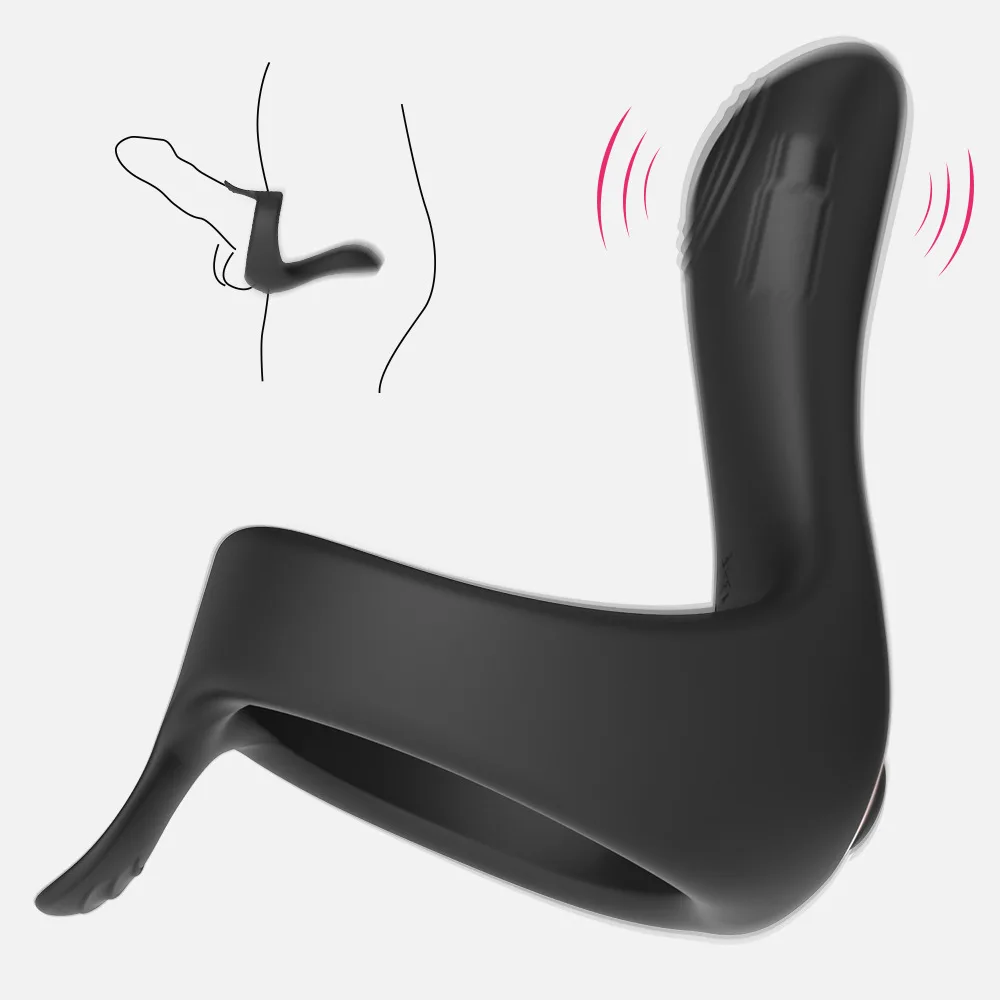 Wholesale Adult Sex Products Cross-Border Silicone TPE Foreskin Block Compound Ring and Male Locking Essence Ring Penis Sleeve