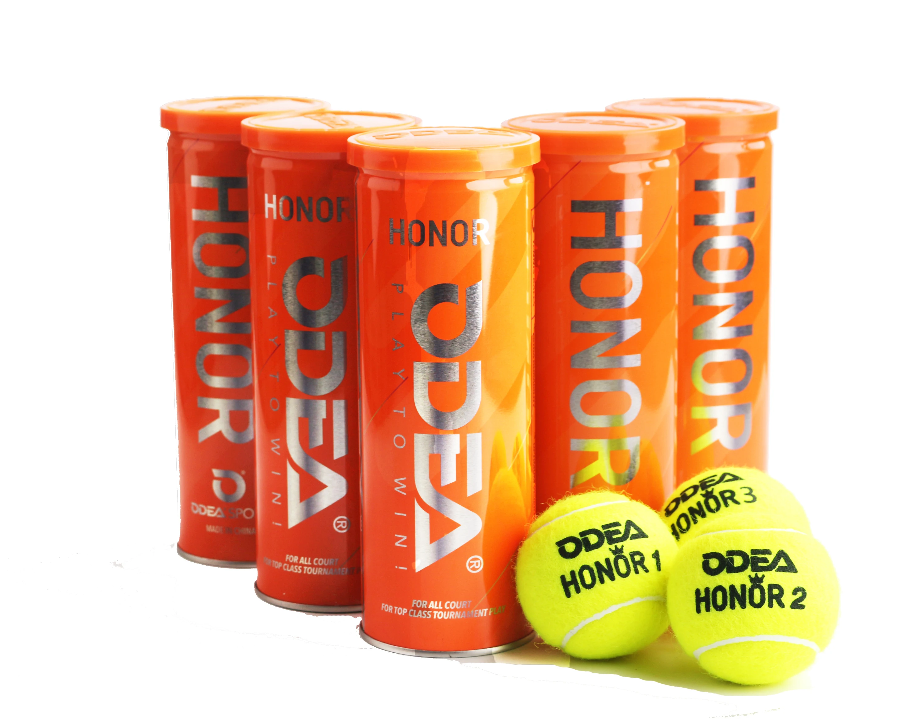 ODEA 2024 New Design Premium Quality Pressured 57% Wool Tennis Padel Ball for Adult Training