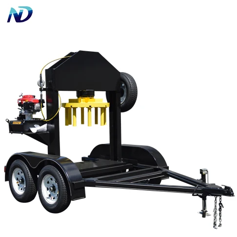 150 Ton Mobile Hydraulic Press For Truck Solid Tire Tyre