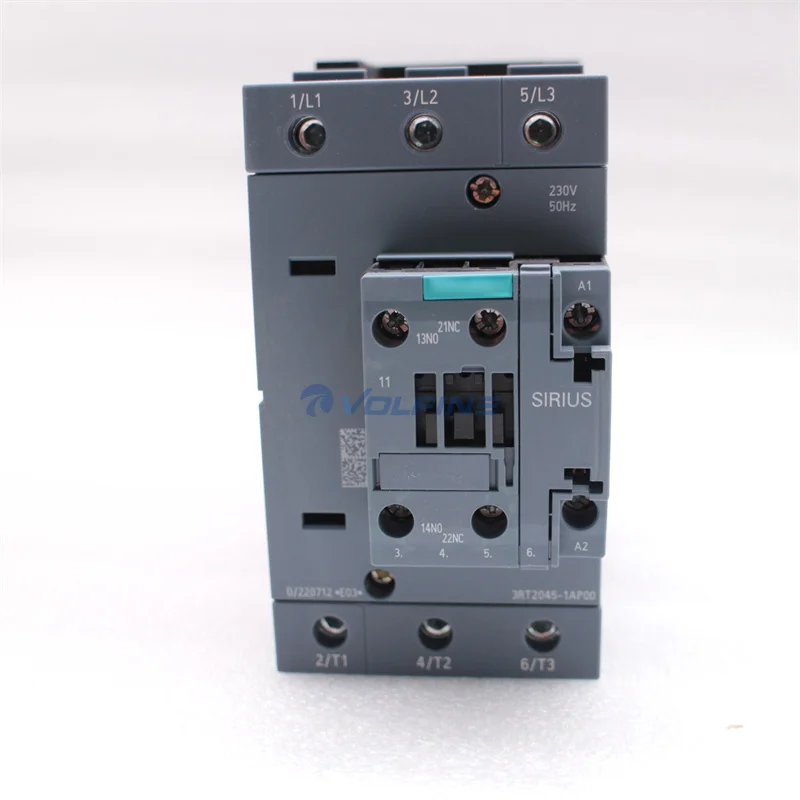 Оригинальный Новый 3RT2045-1AP00 Контактор мощности AC-3e/AC-3 80 А 37 кВт/400 В Вспомогательные контакты 1 NO + NC винтовой терминал