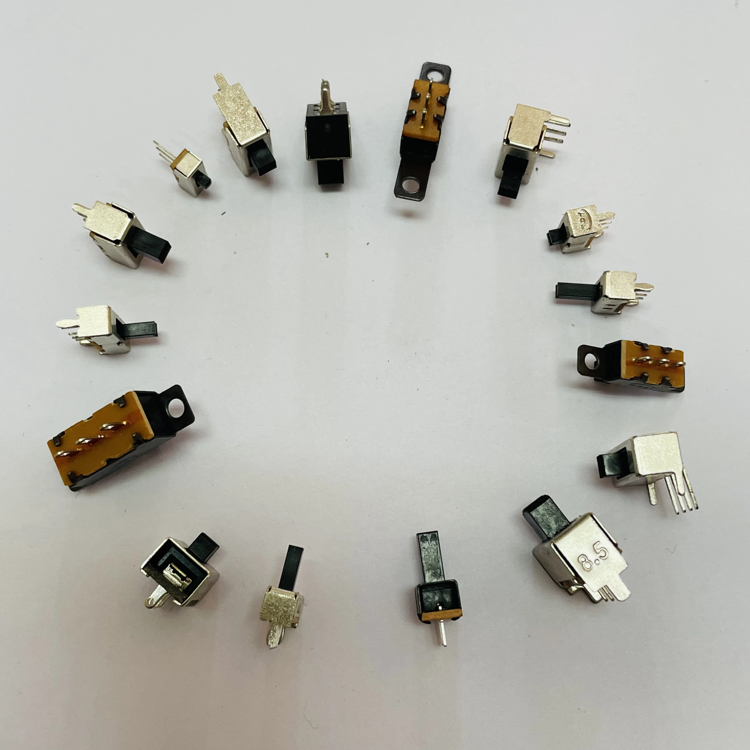 Ползунковый Переключатель вертикальный 1P2T 1P3T 1P4TDC50V переключатель для печатной платы