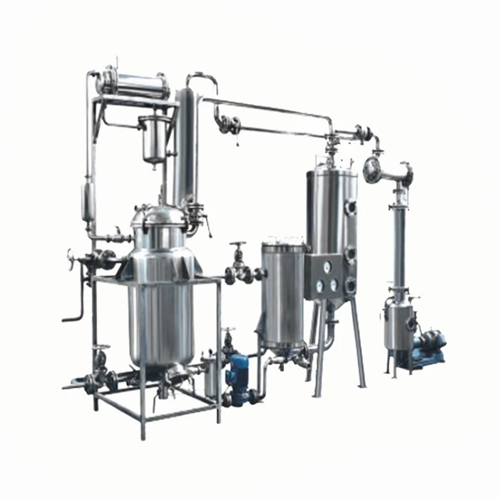300L 500L 1000L Dynamic solvent  extraction and  concentration equipment for ginseng liquid extract/Panax japonicus extract