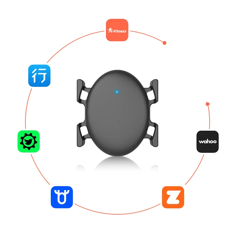 Gym Club Team Training Cadence Sensor With BLE ANT+ Transmission Battery life Up to 12 months
