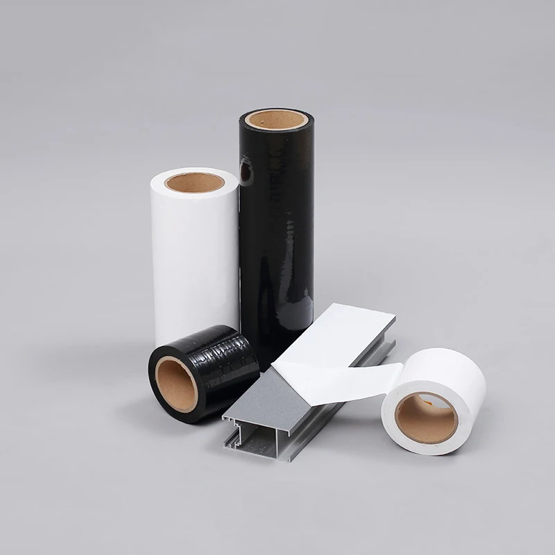 Anti UV dust waterproof temporary plastic pe protective film for coated aluminum plate