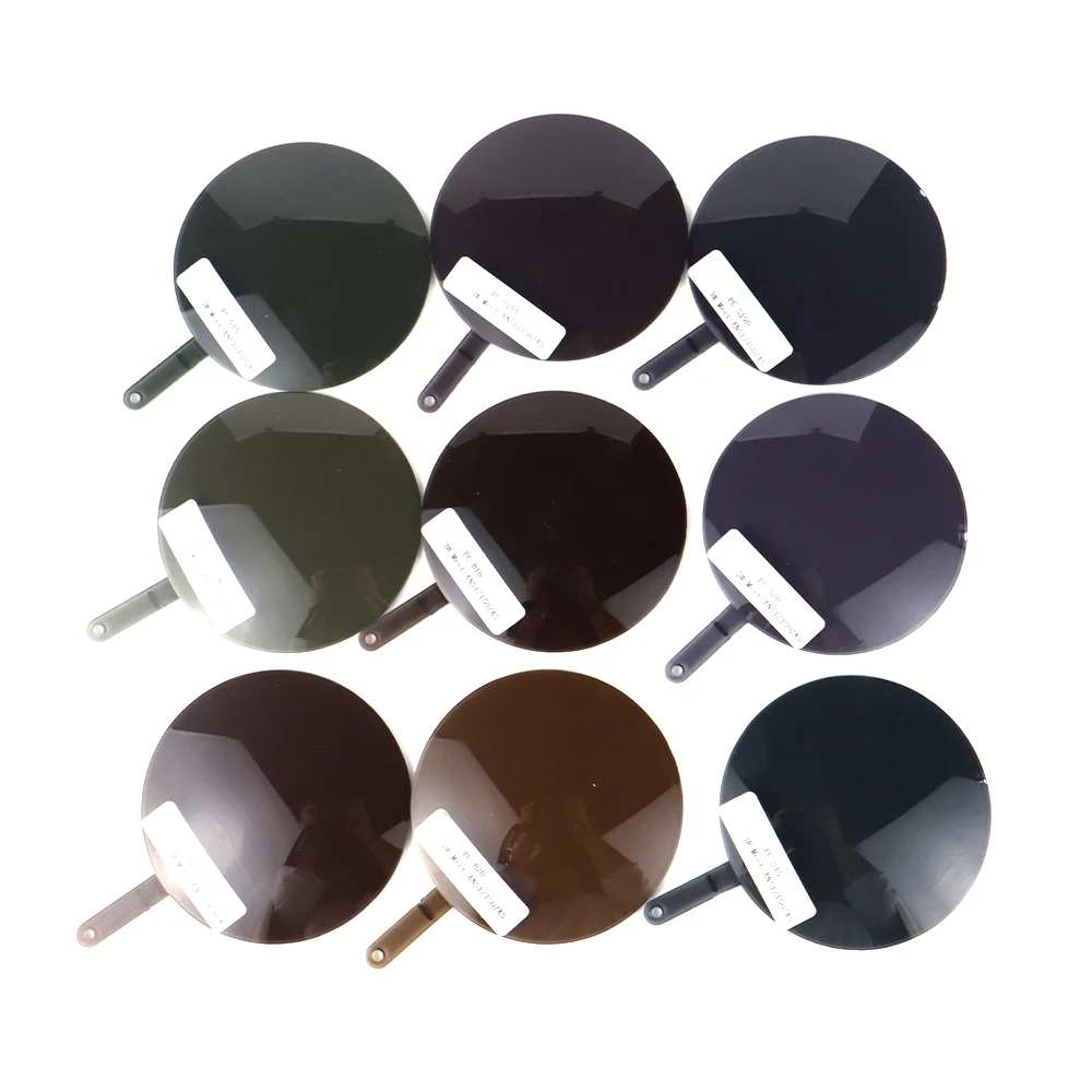 High Quality Original Factory Glasses Lenses Photochromic Colored Driving PC Lens Sunglasses Anti-Glare Uv400 Protection