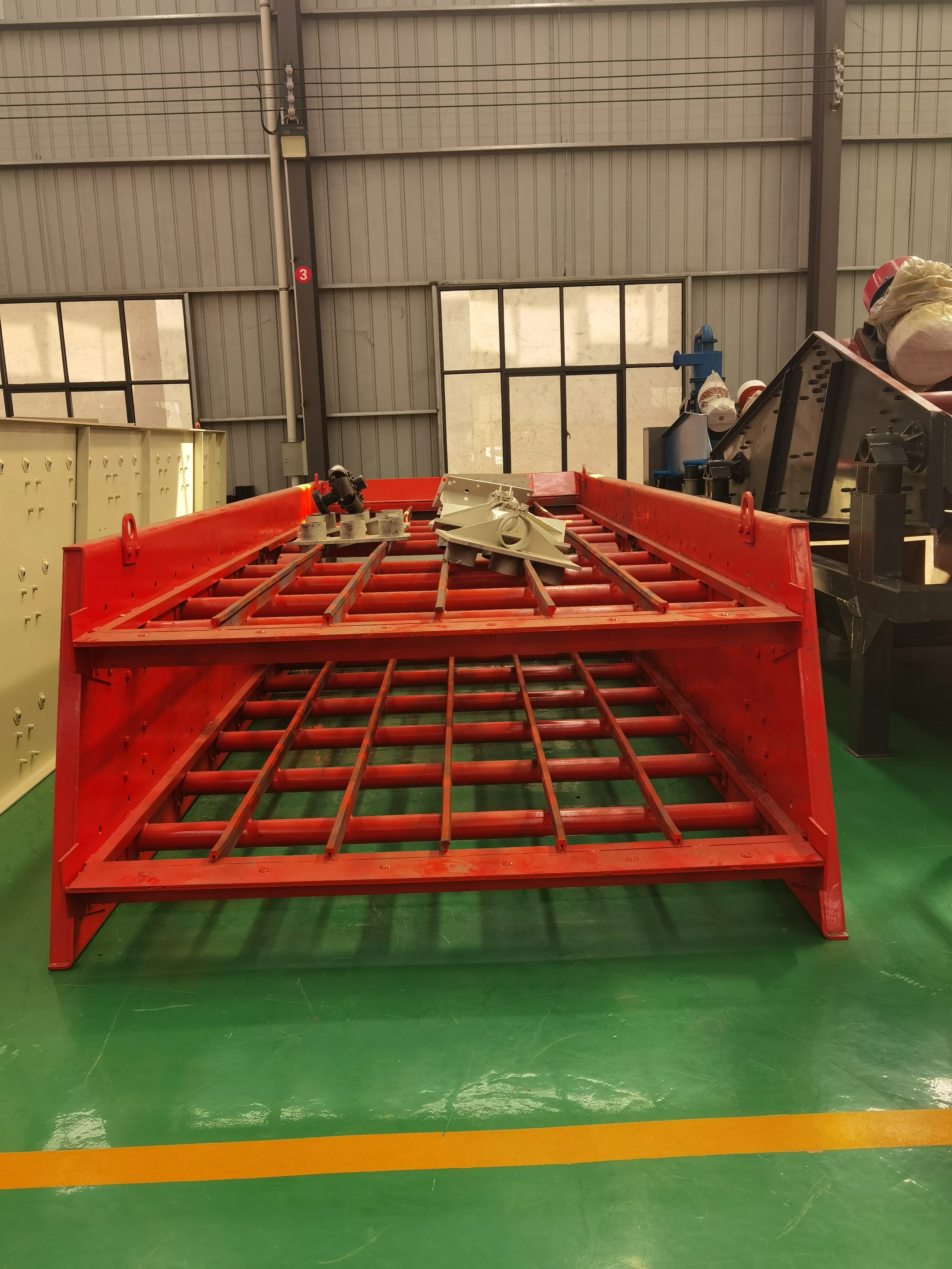 Model 2460 High Quality Straight Line Sifter Popcorn Spice Salt Sawdust Linear Vibrating Screen