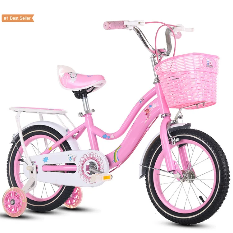 Istaride 12 14 16 18 20 24 Inch Bike Boys For Kids Baby  4 Wheel Girls 2 3 6 Year Old Bicycle Toddler Cycle Toy Wholesale