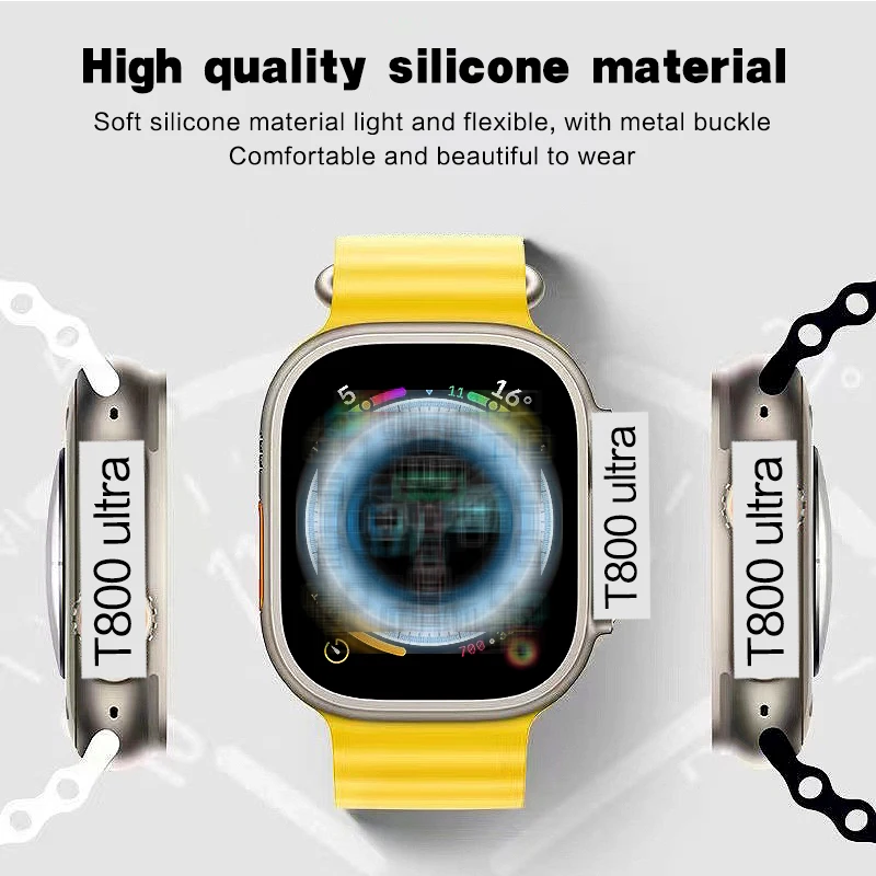 T800 smartwatch ultras t900 n8 x8 dt8 mt8 gs8 hw8 h10 x8 zd8 z8 w68 hw dt gs 8 pro max plus 2023 smart watch serie 8 iwo ultra