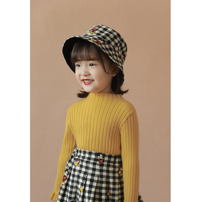 
Q1537 Special design kids solid sweater winter warm knit sweater for girs 
