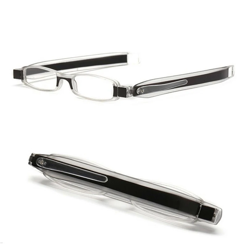 360 Degree Rotation Folding Reading Glasses Diopter Men Women Foldable Presbyopic Reading Glasses 1.0 1.5 2.0 2.5 3.0 3.5 4.0