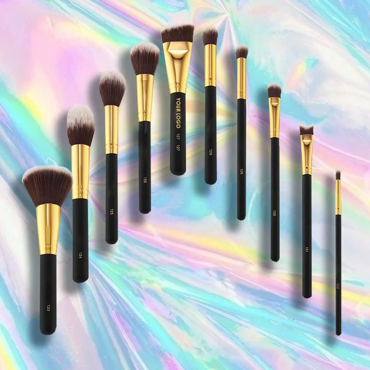 New Arrival brushes for make up black 5/10/12/16/20/34 pcs logo for makeup brush set pink high quality makeup made in korea