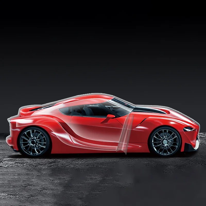 Free Sample Paint Protection Film Nano Ceramic Coating Anti Scratch Invisible Tpu Ppf Manufacturers 10mil Car Glossy Tpu Ppf