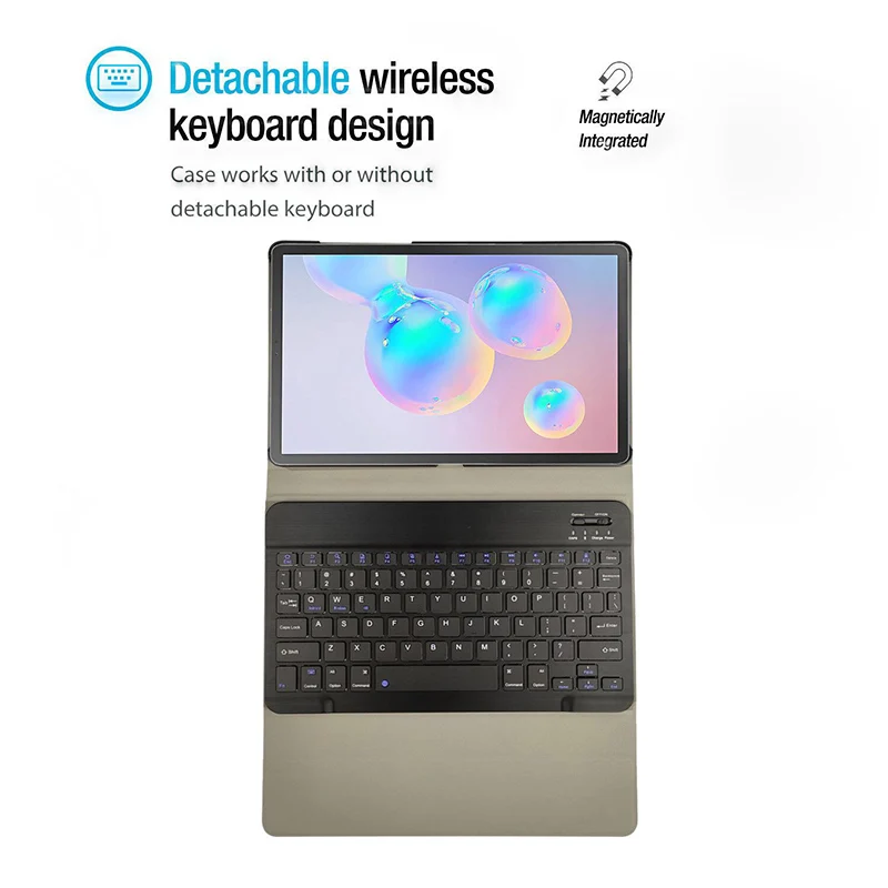 Чехол для Samsung Galaxy Tab S6 10 5 корпус клавиатуры T860 T865 SM-T860 крышка английский BT клавиатура