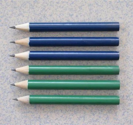 Professional Stationery Factory and Importer Hexagonal Golf Basswood Graphite Pencils Color Set