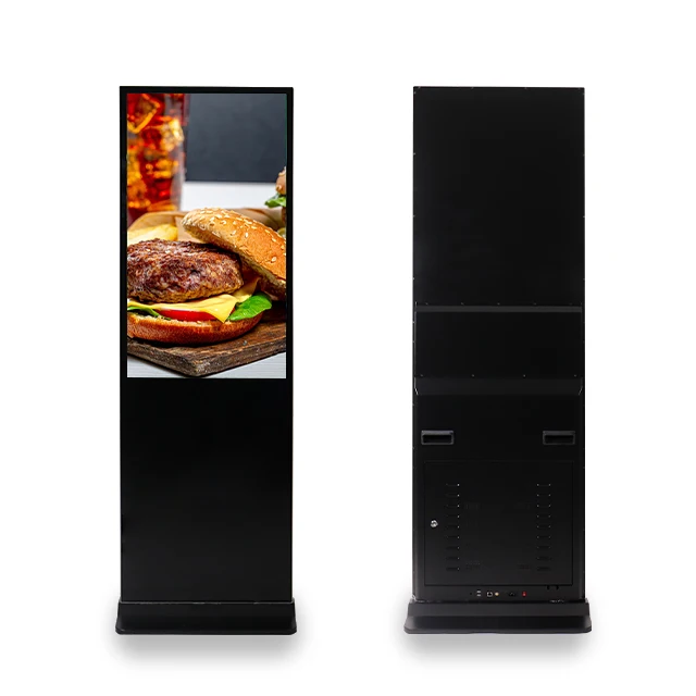 49 дюймовый цифровой рекламный ЖК-дисплей, напольный цифровой киоск, экран для рекламы