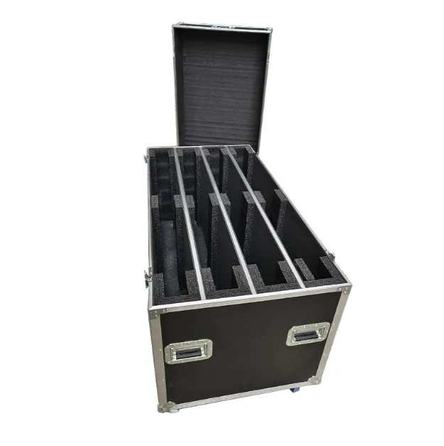 Черный Алюминиевый Чехол для LCD TV transit Case