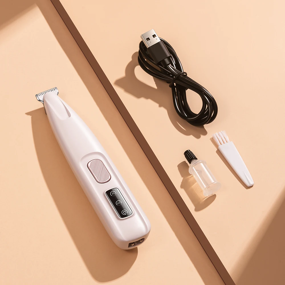 Electric Pet Clippers Cats Dog Foot Hair Trimmer USB Charging Pet Paw Hair Clipper Shaver Grooming Machine Pets Products