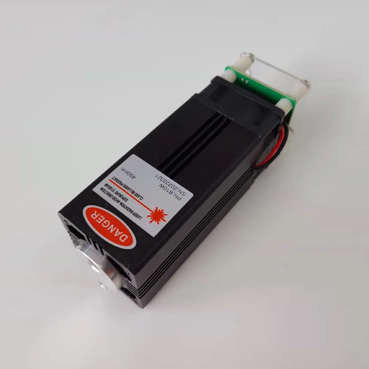 Cheap price 450nm 10W Blue Light engraving laser diode module Laser cutting