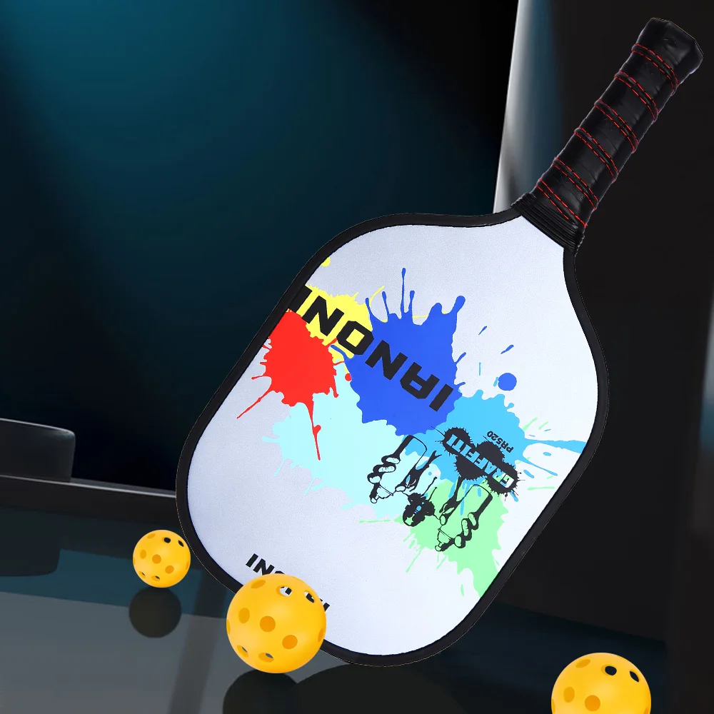 IANONI All-black And All-white Custom Pickle Ball Set Graphite Usapa Pickleball Paddle