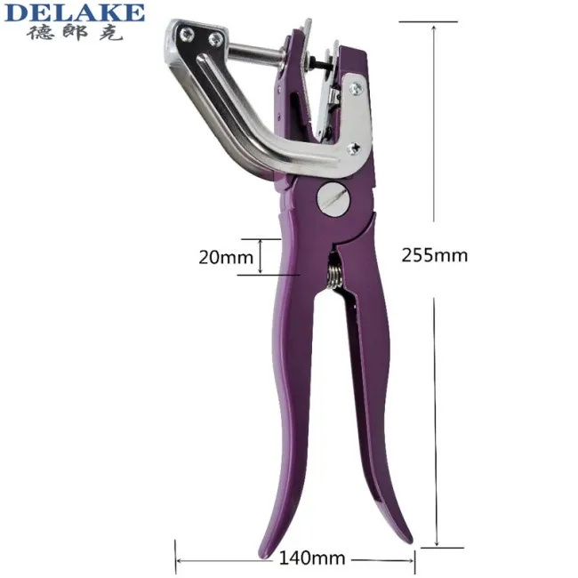 Китайское сельскохозяйственное оборудование лазерное печатание металлические Ушные бирки с аппликатором