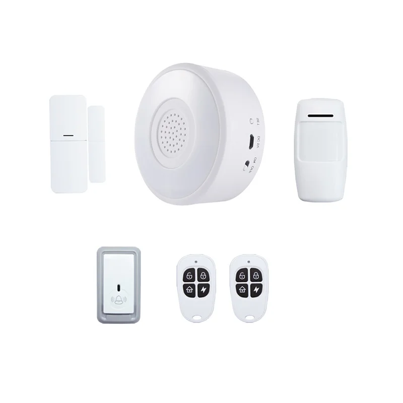 Оптовая продажа цена система анти-вор для домашней безопасности Tuya Wi-Fi Беспроводной смарт домашняя охранная сигнализация, Охранные системы с Сирена датчик двери