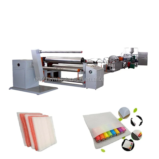 PE foam machine EPE Foam Machine EPE foam sheet making machine plastic extruder for mattress