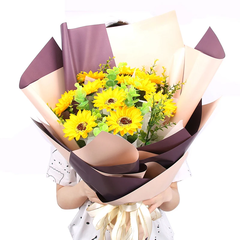 Economical Custom Design Factory Manufacture Various Tissue Flower Wrapping Paper