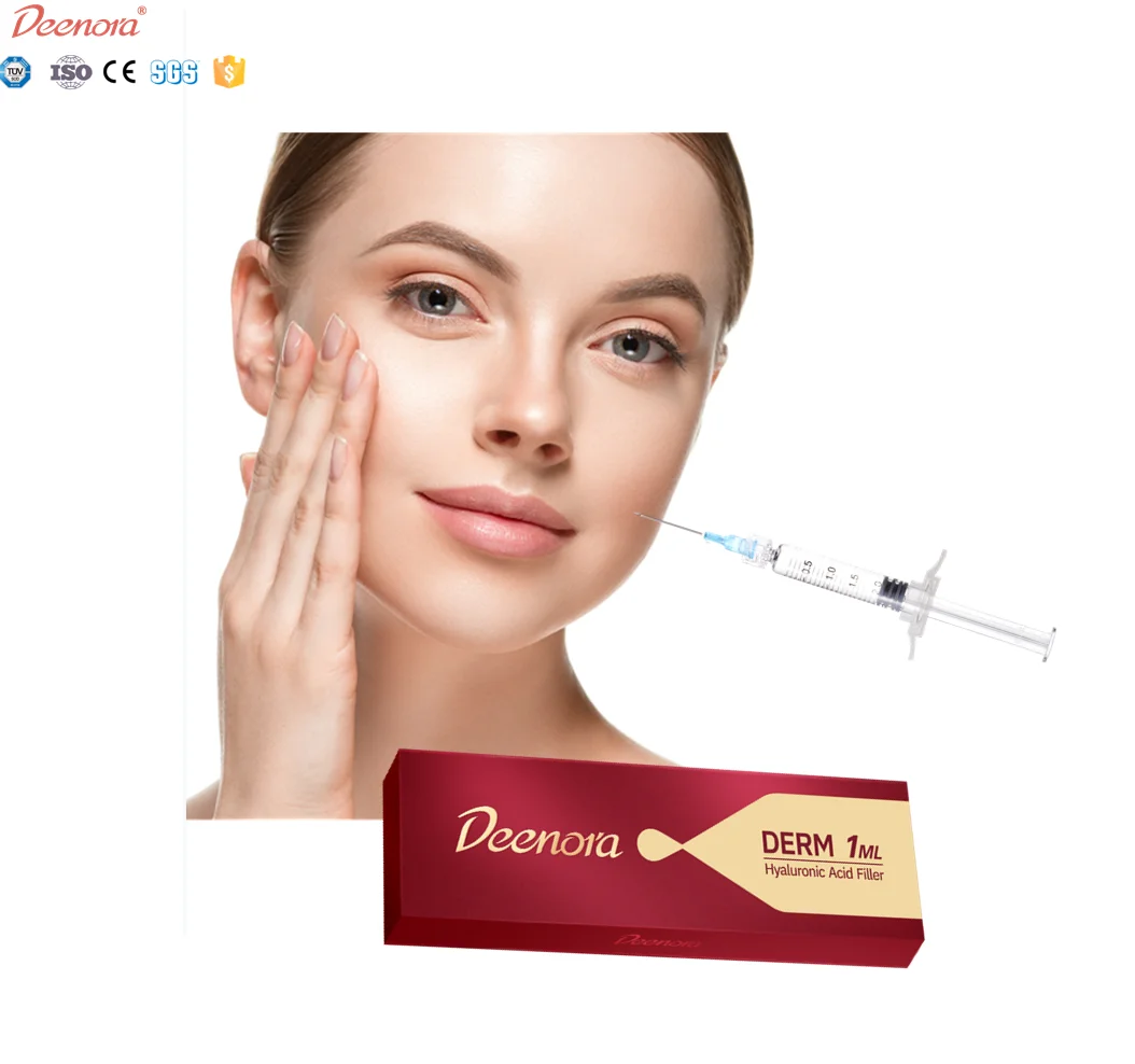 Deenora  ce supplier sale production sub-q  syringe injections vial under eye dermal filler syringe injections lip enhancement