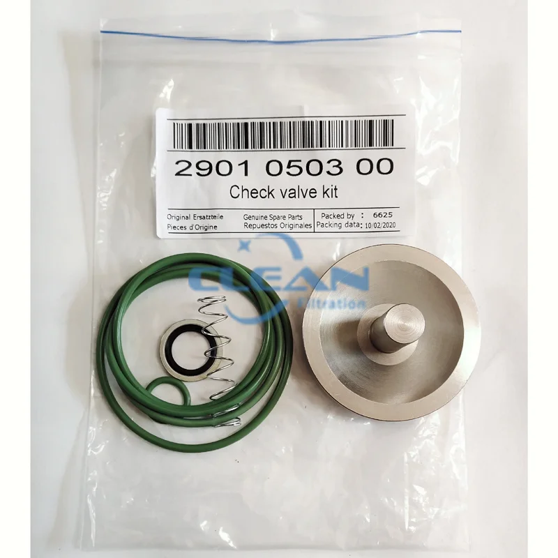 Wholesale quality screw air compressor spare parts check valve kit 2901050300