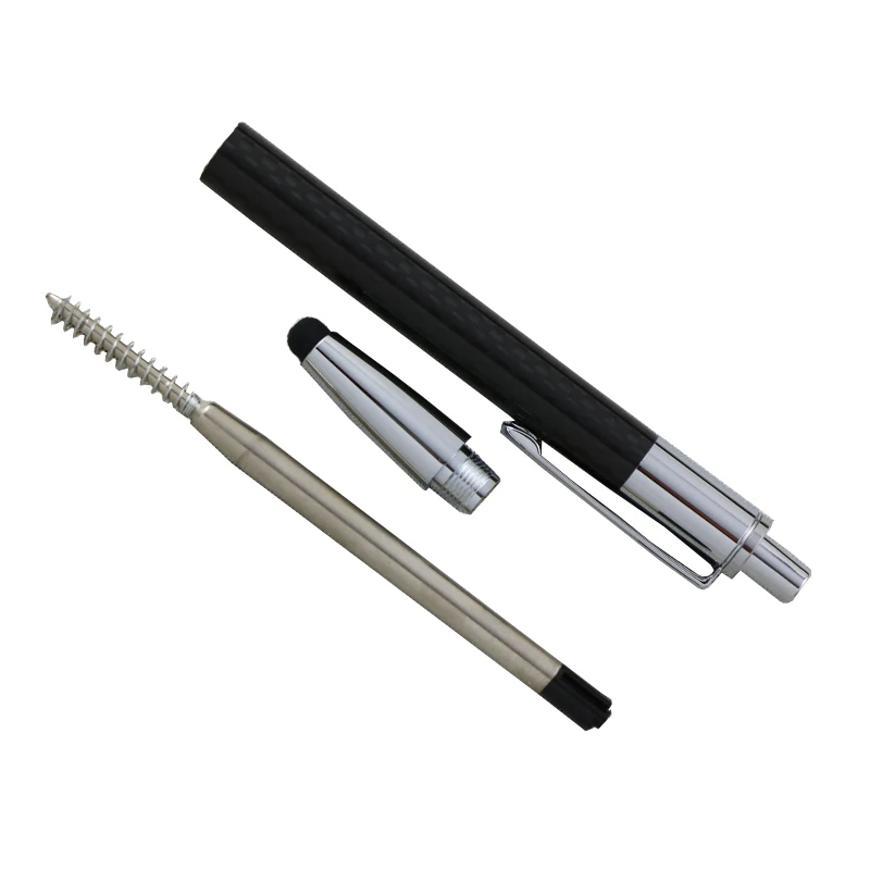 Портативный Стилус из углеродного волокна, металлический Выдвижной Стилус из углеродного волокна для планшетного ПК, ноутбука, телефона