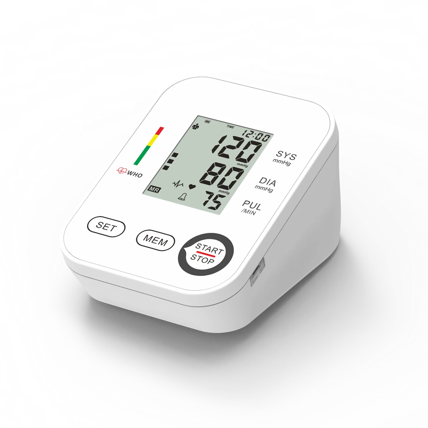 OEM order 2021 new design WIFI BT blood pressure monitor digital Rechargeable  hematomanometer 4.0G