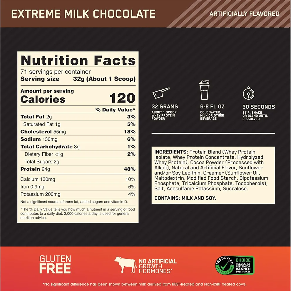 Private Label supplement GOLD STANDARD whey protein powder 5bl Whey Protein Powder High Quality