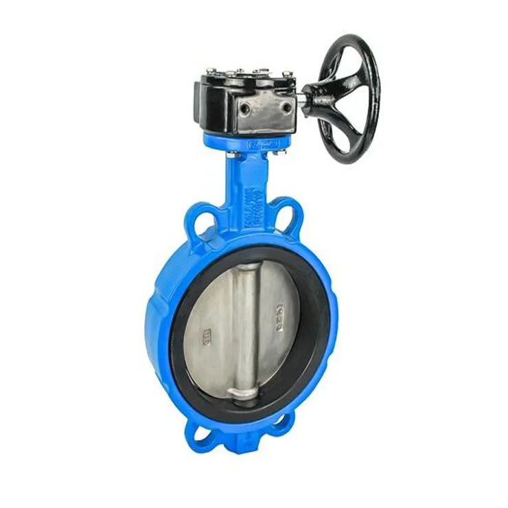 Large Size Pn16 Dn1000 Double Eccentric Flange Butterfly Valve