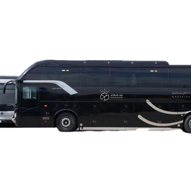 Zhongtong Diesel RHD  LHD Travel Agency Using Luxury 50 Seats Bus with Toilet