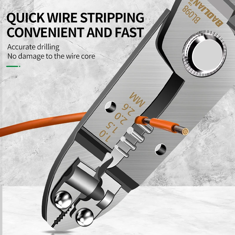 15 in 1 Multifunctional Wire Plier Stripper Crimper Cable Cutter Professional Manual Crimping Tools for Stripping Cutting Cables